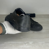 Lanvin Sneakers, Herre 'Sort' Læder Lanvin Tekst (44) 🌊