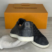 Louis Vuitton Sneakers, Herre 'Sort' Canvas LV Print Luxembourg (43) 🕊️