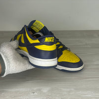 Nike Sneakers, Herre 'Gul / Blå' Dunk Low Michigan (44) 🔅