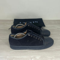 Lanvin Sneakers, Herre 'Navy Suede' Mat Toe (42) 😩