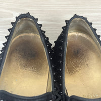 Christian Louboutin Sneakers, Herre 'Sort' Pik Boat Ruskind (41.5) 🤠