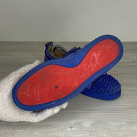 Christian Louboutin Sneakers, Herre 'Blå' Ruskind Atlantic (40.5) 🔵