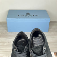 Lanvin Sneakers, Herre 'Black' Mat Toe (40)