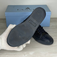 Lanvin Sneakers, Herre 'Navy / Mørke Blå' Sort Ruskind Mat Toe (39) 🚎