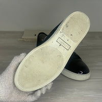 Lanvin Sneakers, Herre 'Sort' Ruskind Lak Toe (43) ⛳️