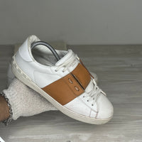 Valentino Sneakers, Herre Open 'Orange' Stripe (41) 🦁