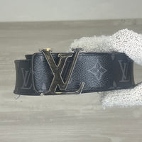 Louis Vuitton Bælte, Herre Læder 'Sort' (85)