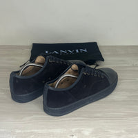 Lanvin Sneakers, Herre 'Navy Suede' Mat Toe (42) 😩