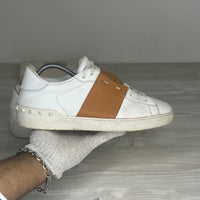 Valentino Sneakers, Herre Open 'Orange' Stripe (41) 🦁