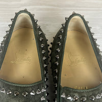 Christian Louboutin Sneakers, Herre Pik Boat 'Grøn' Bosco Metal (42.5) 😶🌫️