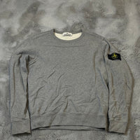 Stone Island Trøje, Herre 'Grå' Badge (S) 🚷