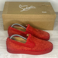 Christian Louboutin Pik Boat, Herre 'Red' (40)