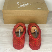 Christian Louboutin Pik Boat, Herre 'Red' (40)