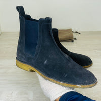 Bottega Veneta Chelsea Boots, 'Ardoise' (42)