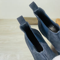 Bottega Veneta Chelsea Boots, 'Ardoise' (42)