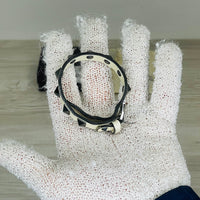 Valentino Garavani Bracelet, Rockstud White Leather (One Size)