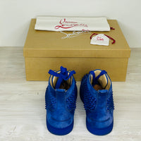 Christian Louboutin Sneakers, 'Atlantic' Louis Flat Spikes High Tops Herre (42)