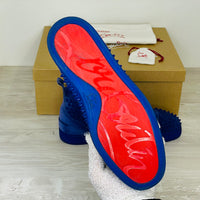 Christian Louboutin Sneakers, 'Atlantic' Louis Flat Spikes High Tops Herre (42)
