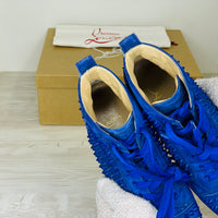 Christian Louboutin Sneakers, 'Atlantic' Louis Flat Spikes High Tops Herre (42)