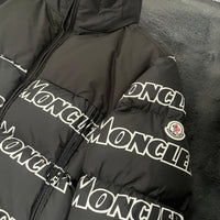 Moncler Jacket, "Faiveley" Logo Print Quilted Down (M3)