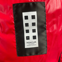 Moncler Jacket, Genius 7 Moncler Fragment Hiroshi Fujiwara - "Anthem" Red (M2)