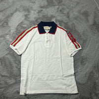 Gucci Polo, Herre 'Hvid' Credomen (Medium) 👕