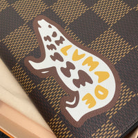 Louis Vuitton x NIGO Pochette Jour Clutch Bag, Damier Ebene Giant GM Brown