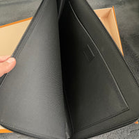 Louis Vuitton x NIGO Pochette Jour Clutch Bag, Damier Ebene Giant GM Brown