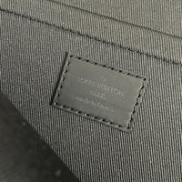 Louis Vuitton x NIGO Pochette Jour Clutch Bag, Damier Ebene Giant GM Brown