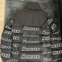Moncler Jacket, "Faiveley" Logo Print Quilted Down (M3)