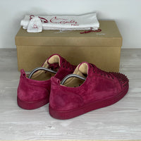 Christian Louboutin Sneakers, 'Sanguine' Junior Spikes (41.5) 📍