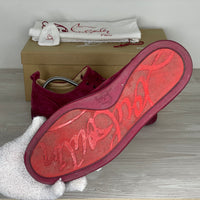 Christian Louboutin Sneakers, 'Sanguine' Junior Spikes (41.5) 📍