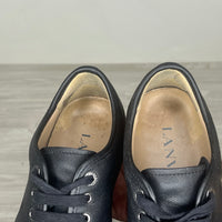 Lanvin Sneakers, Herre 'Sort' Mat Toe (40)