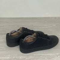 Lanvin Sneakers, Herre 'Sort' Mat Toe (40)