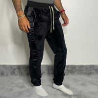 Ojardorf Bukser, Herre 'Sort' Velour (Medium) 👖