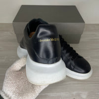 Alexander McQueen Sneakers, 'Sort Læder' Oversized (43)