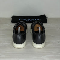 Lanvin Sneakers, 'Sort Ruskind & Læder' Mat Toe (40)