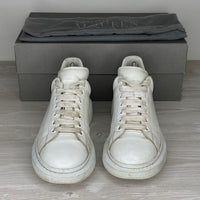 Alexander McQueen Sneakers, 'Hvid Læder' Oversized (40) ⚪️