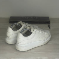 Alexander McQueen Sneakers, 'All White Leather' Oversized (37)