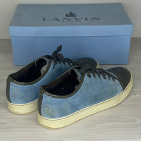 Lanvin Sneakers, 'Blå Ruskind' Lak Toe (43)