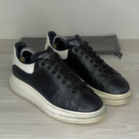 Alexander McQueen Sneakers, 'Sort Læder' Oversized (41)