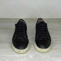 Lanvin Sneakers, 'Sort Ruskind' Mat Toe (41) 🫣