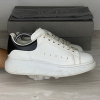 Alexander McQueen Sneakers, 'Hvid Læder' Oversized (40) ⚪️