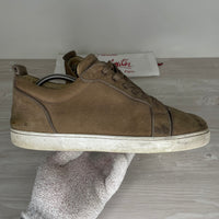 Christian Louboutin Sneakers, 'Brun Læder' Louis Junior (45)