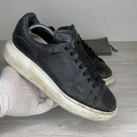 Alexander McQueen Sneakers, 'Sort Læder' Oversized (42)