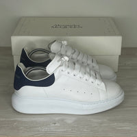 Alexander McQueen Sneakers, 'Hvid Læder' Oversized (43) ⚪️