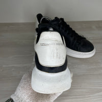 Alexander McQueen Sneakers, 'Black Leather' Oversized (43)