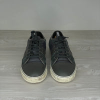 Lanvin Sneakers, 'Army Green Suede' Mat Toe (39)
