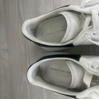 Alexander McQueen Sneakers, 'White Leather' Oversized (38.5)