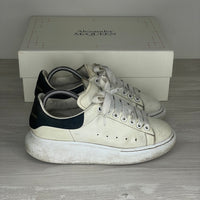 Alexander McQueen Sneakers, 'Hvid Læder' Oversized (37)